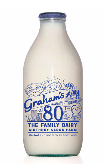 Picture of Whole Milk 1 Pint (Glass Bottle)