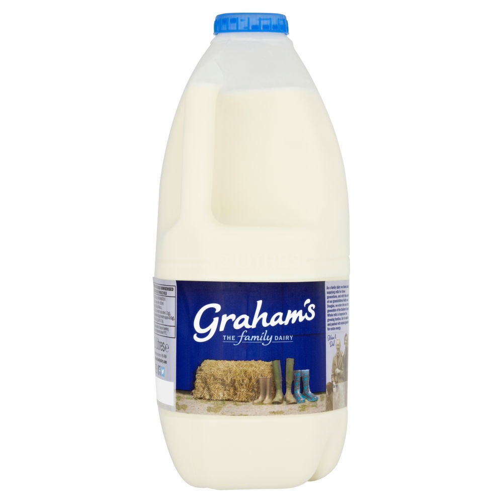 Grahams The Family DairyWhole Milk 2 Litres