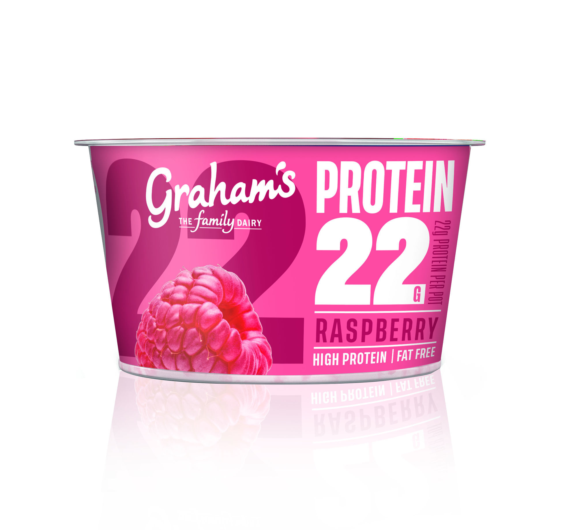 Grahams The Family DairyProtein 22 Raspberry 190g X 6