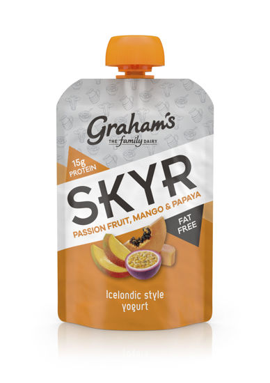 Picture of SKYR Passionfruit, Mango & Papaya Pouch 150g